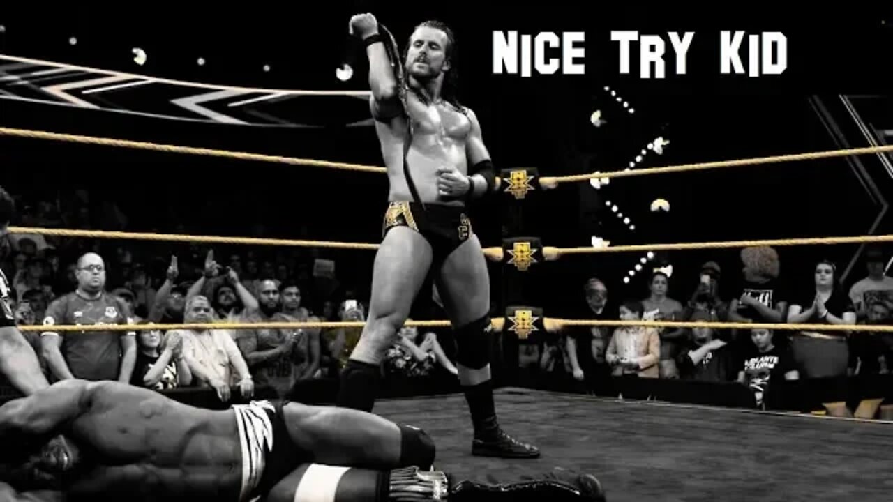 ADAM COLE Vs. JORDAN MYLES, RODERICK STRONG Burns A Couch : NXT 9/4/19