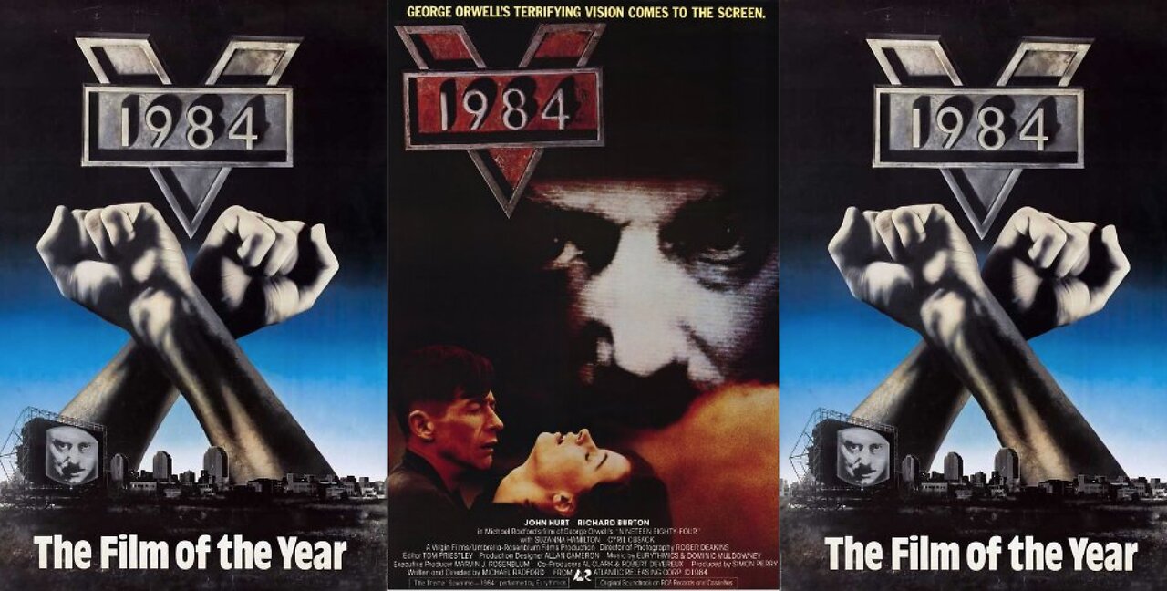 🔲🎥 1984 ▪️ Full Movie-Documentary ▪️ By: George Orwell 🍿