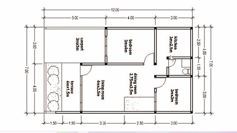 planta baixa 11x7casa terria