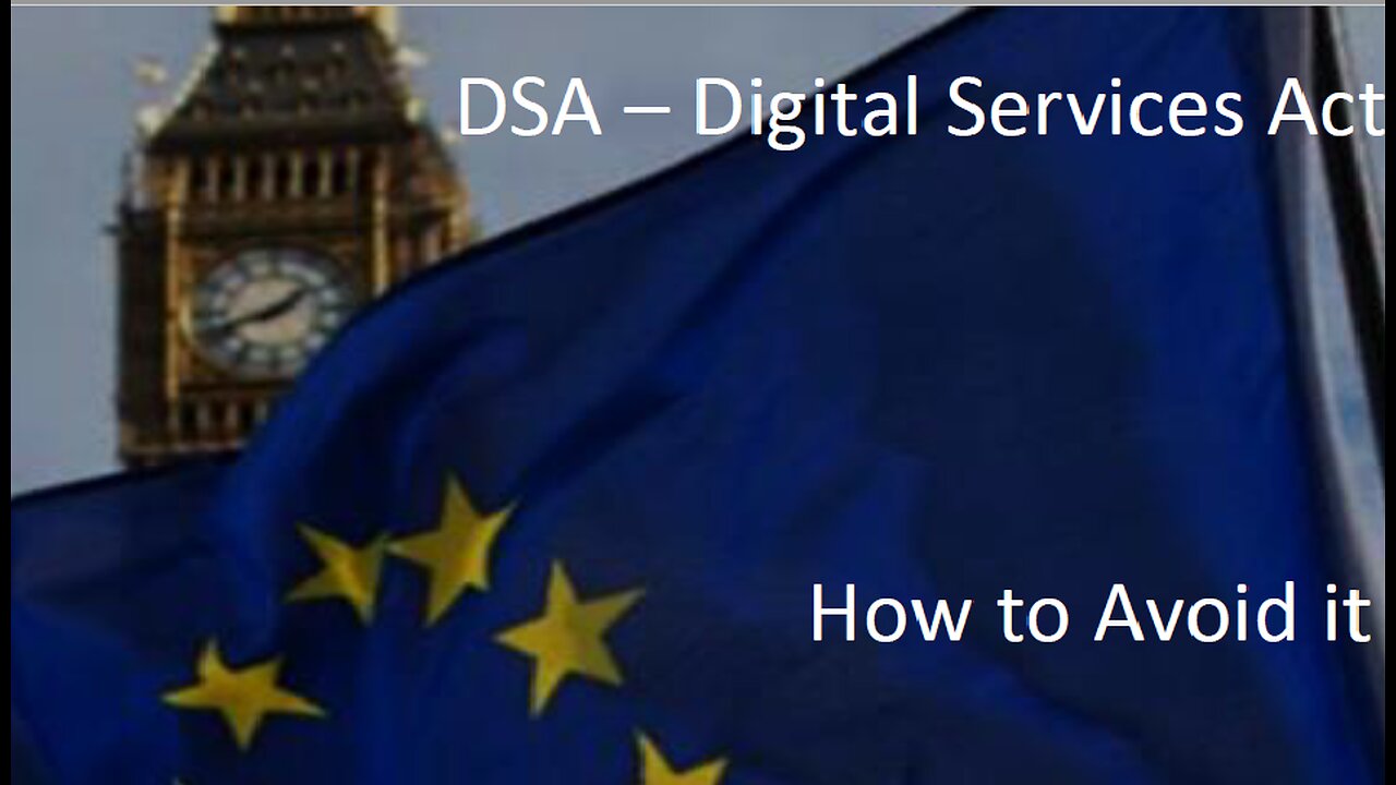 Get rid of the Digital Services Act (DSA)