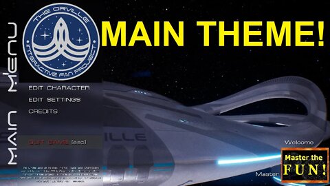 The ORVILLE! - Main Theme Song (Main Menu) Game Soundtrack