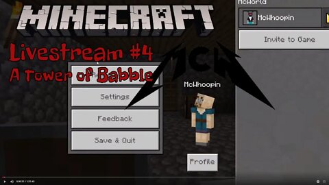 Minecraft LiveStream #4