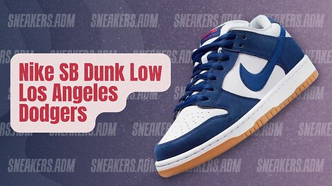 Nike SB Dunk Low Los Angeles Dodgers - DO9395-400 - @SneakersADM