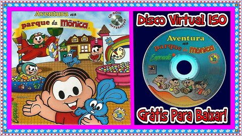 🔴Game da Turma da Mônica | “Aventura no Parque da Mônica” (CD-ROM 1998) |2022