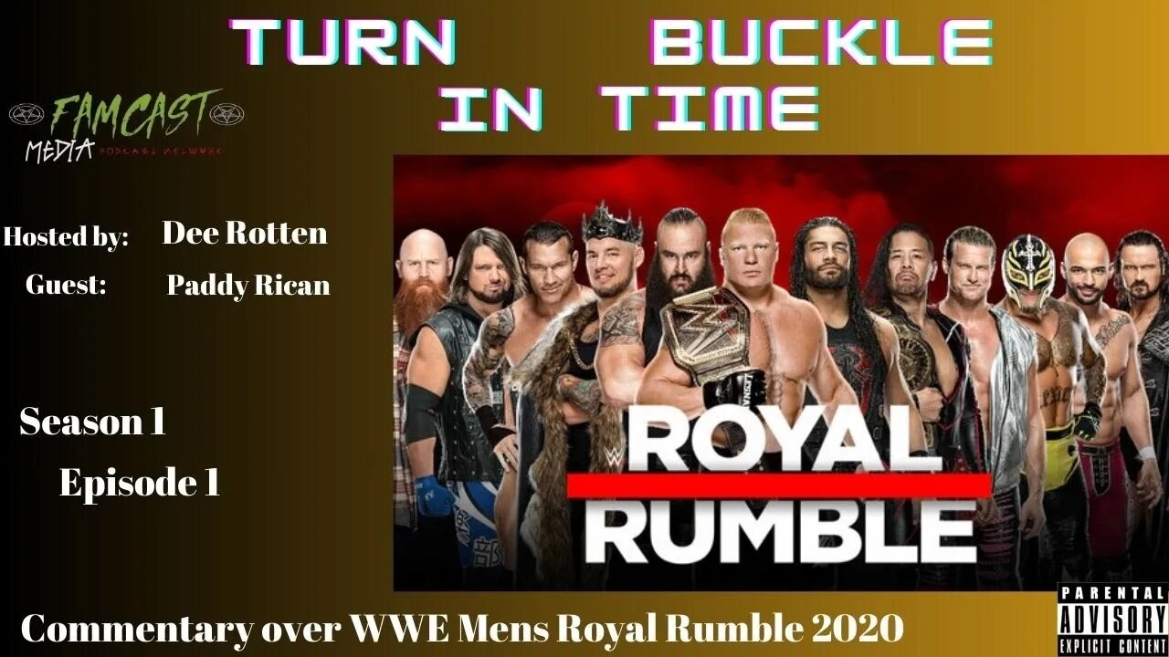 TBIT Ep. 01: WWE Mens Royal Rumble 2020 Commentary 1