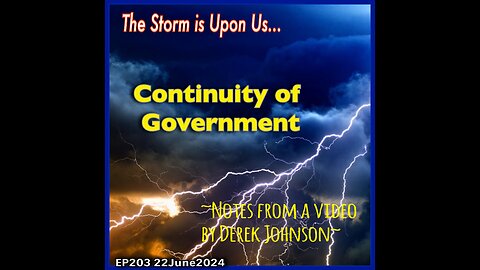 EP203: Continuity of Government (Reposted)