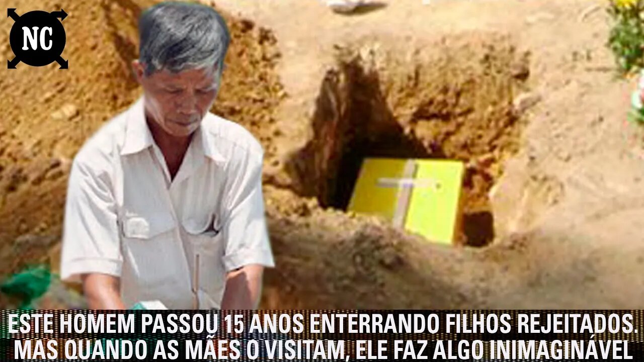 Este homem passou 15 anos enterrando filhos rejeitados. Mas quando as mães o visitam, ele faz algo..