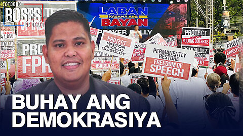 Paglahok ng mga Pilipino sa prayer rally, patunay na buhay ang demokrasya —Dr. Froilan Calilung