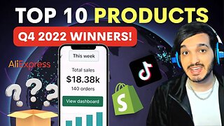 🔥 Top 10 Winning Products To Sell In Q4 2022 (Shopify Dropshipping)