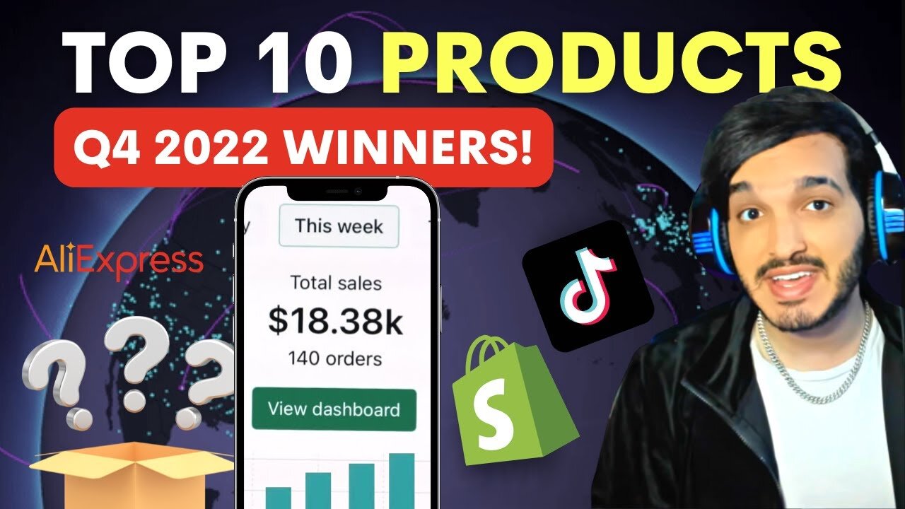 🔥 Top 10 Winning Products To Sell In Q4 2022 (Shopify Dropshipping)
