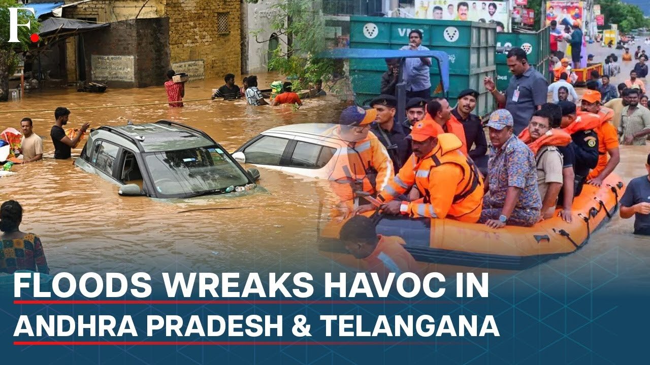 At Least 27 Dead After Torrential Rains Bring Flooding in Telangana & Andhra Pradesh