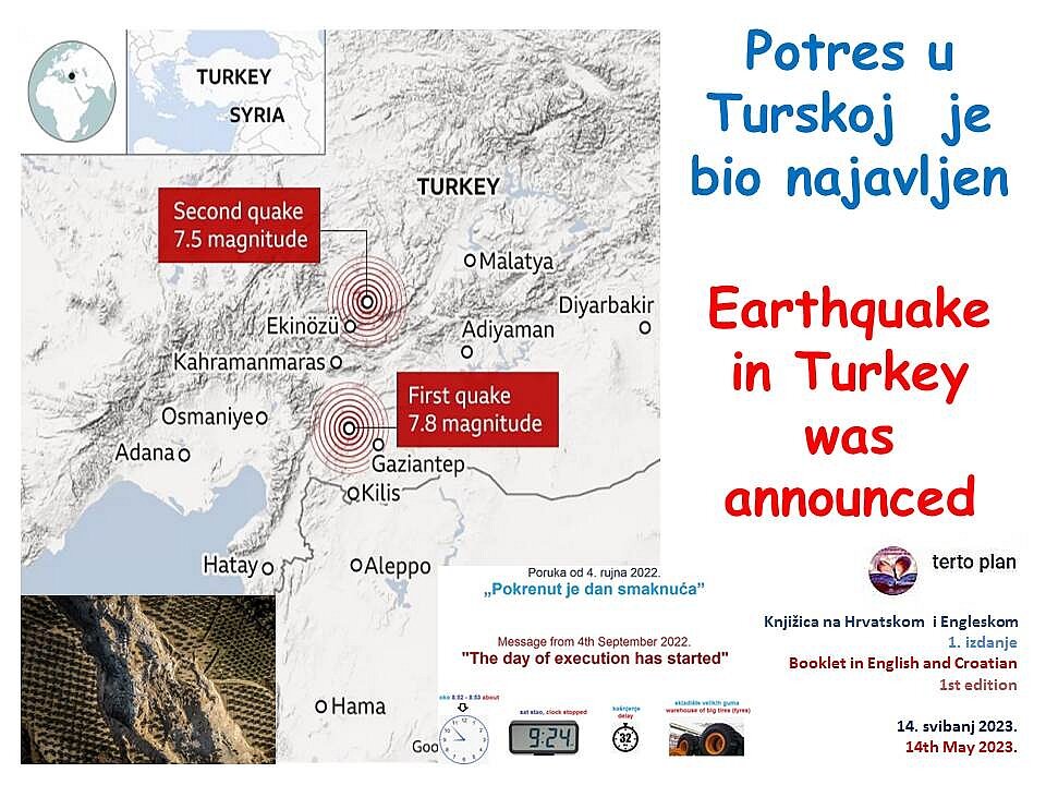 Potres u Turskoj je bio najavljen - Earthquake in Turkey was announced 2023