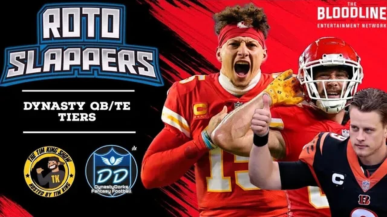 Roto Slappers - Fantasy Football Dynasty QB & TE Rankings - Lamar Jackson, Bryce Young, CJ Stroud