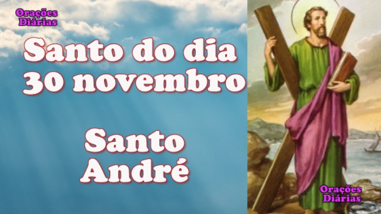 Santo do dia 30 de novembro, Santo André