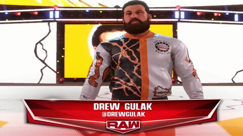 Drew Gulak Entrance WWE 2k22
