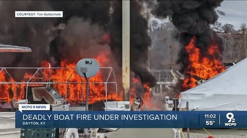 1 killed in deadly boat fire in Northern Kentucky