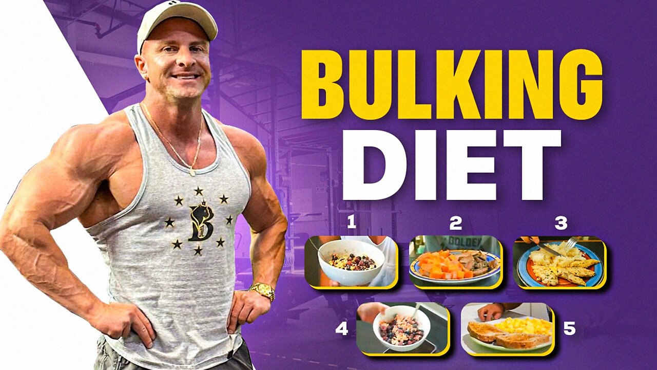 Full Day Of Eating To Gain Muscle Mass!