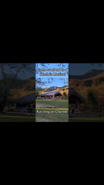 Overland to a Mexican Ranch! #overland #campervan #mexicotravel #shorts #vanlife #nomad #baja