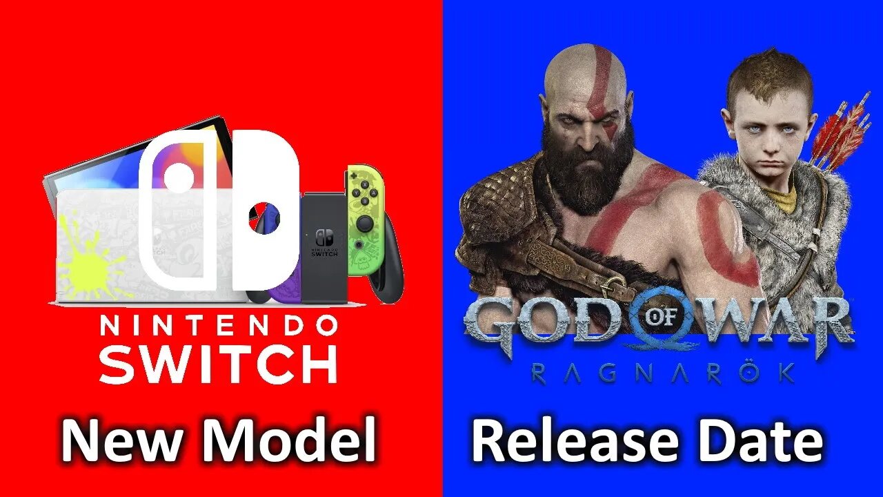 New Switch Announced, Switch Sales Slump, God of War Ragnarök Dated, Forspoken Delayed, Wii Shop Up