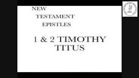 1 Timothy / 2 Timothy / Titus #KJV