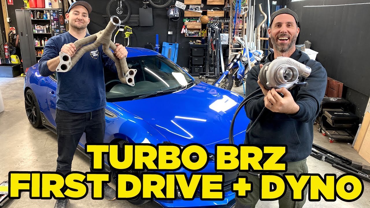 TURBO BRZ! First Drive and DYNO POWER