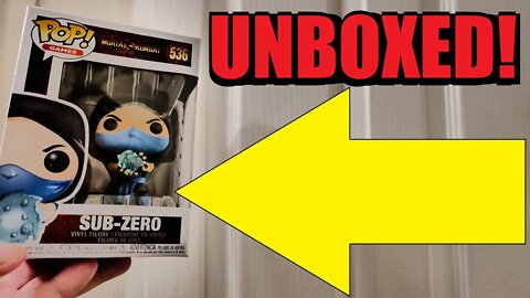 Unboxing a SubZero Funko POP