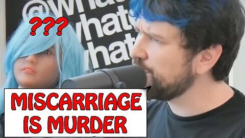 Miscarriage Is The Same As Abortion? Destiny vs. Lila Rose, Kristan Hawkins Abortion Debate