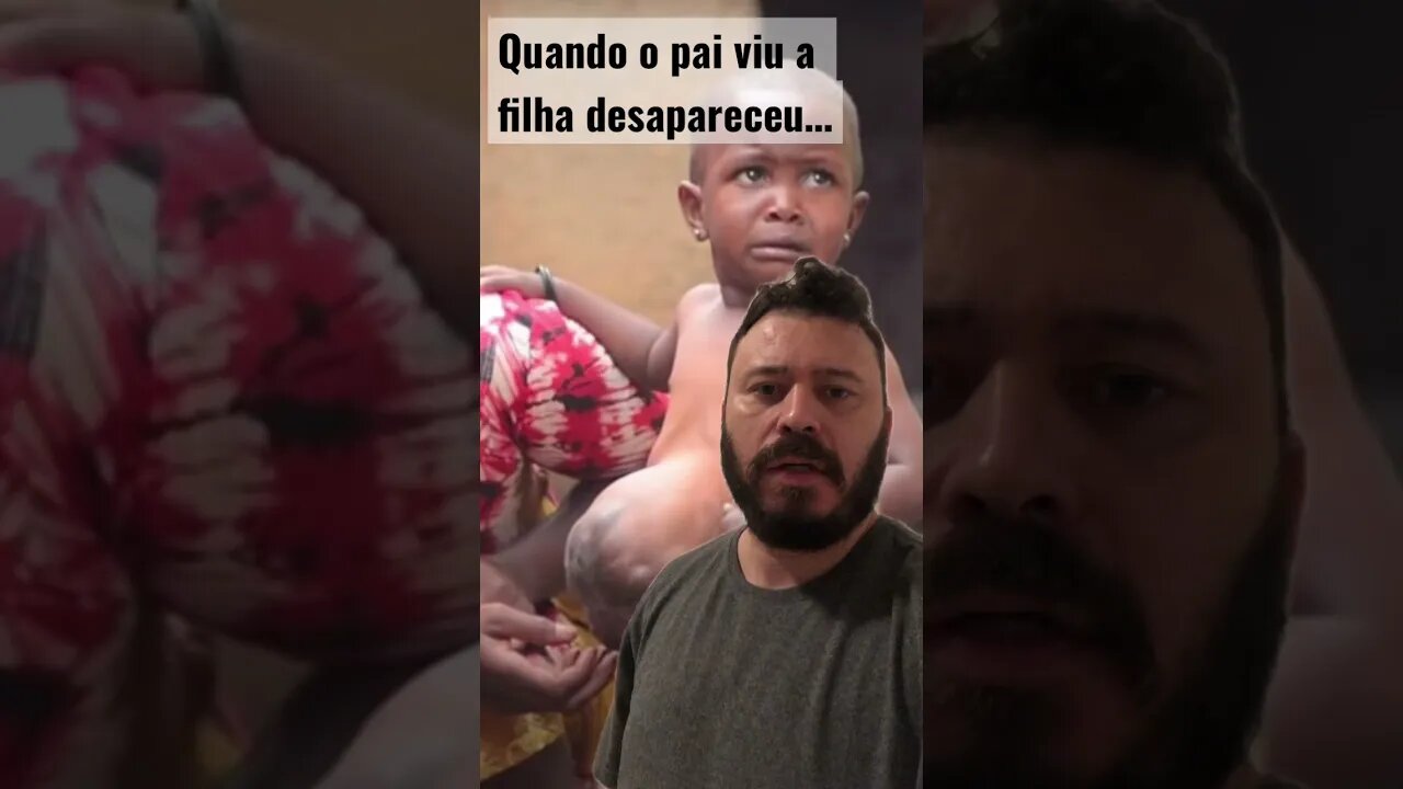 Pai desaparece quando olha para a barriga da filha; assista ao vídeo do canal Top Share BR