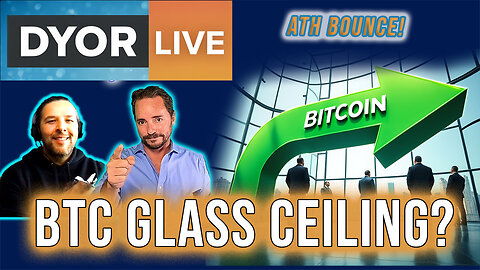 Bitcoin runs into a glass ceiling again. WHY? Let's find out.