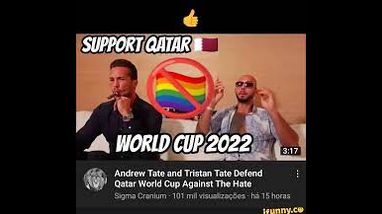 Andrew Tate and Tristan Tate Defend Qatar World Cup Against The Hate