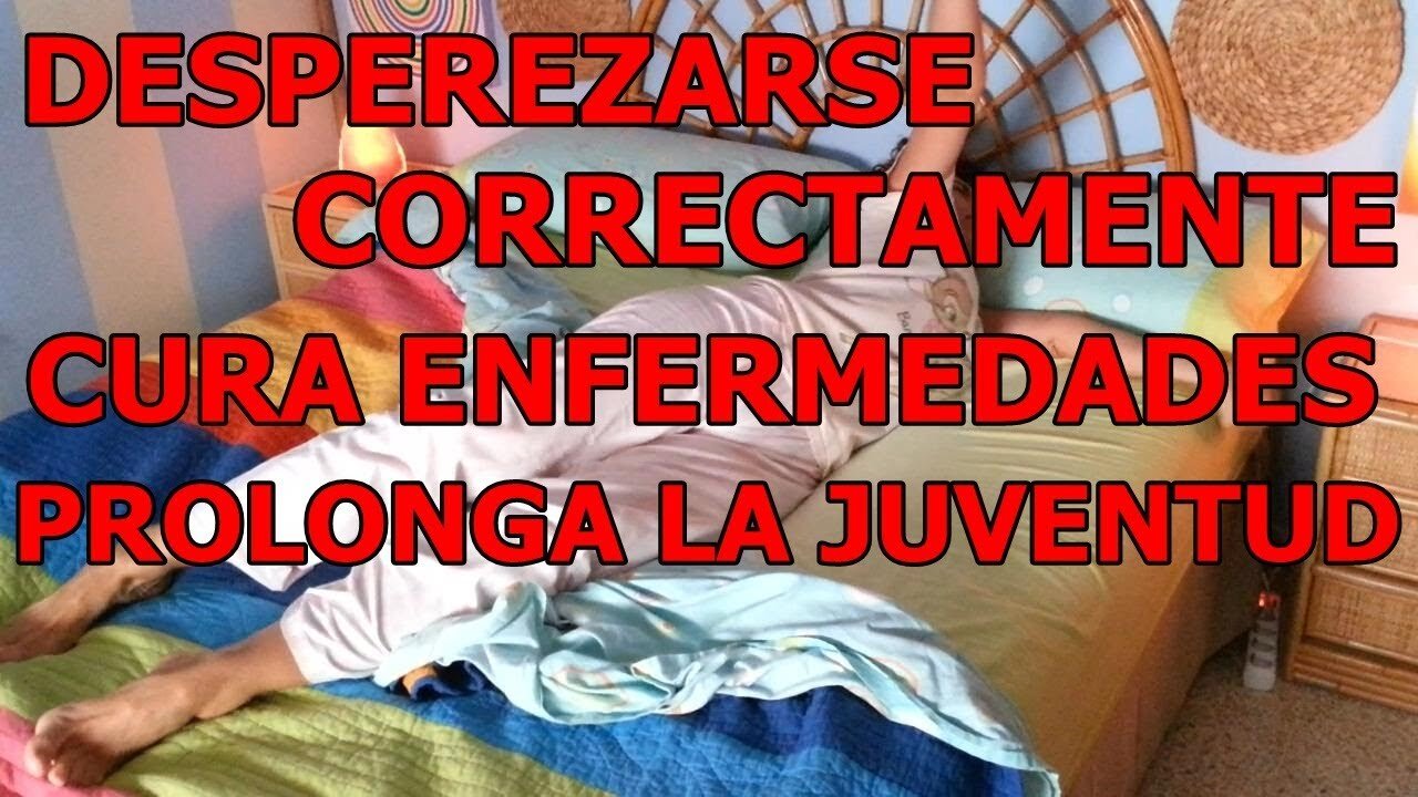 DESPEREZARSE DURANTE EL DÍA CORRECTAMENTE ACTIVA LA SALUD CURA ENFERMEDADES Y PROLONGA LA JUVENTUD