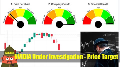 NVIDIA Under Investigation Price Target, based on TA & FA! $NVDA