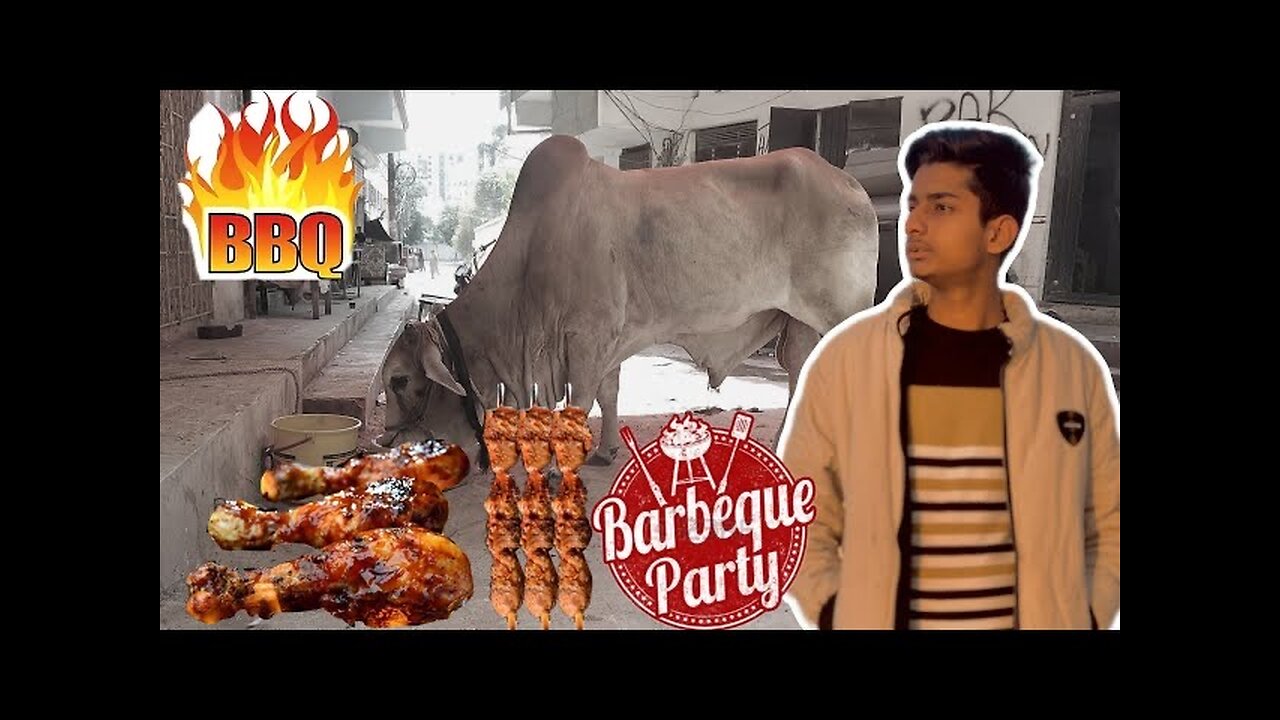 Apni Cow Ki BBQ Bnali || Got emotional 😭