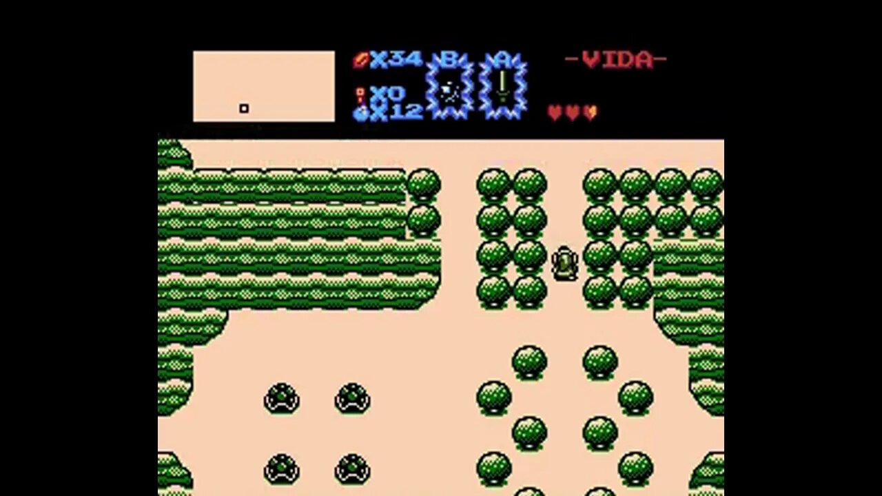 Trying out a ROM hack on Project Nested w/ SNES9X - Zelda: Born of a Legend