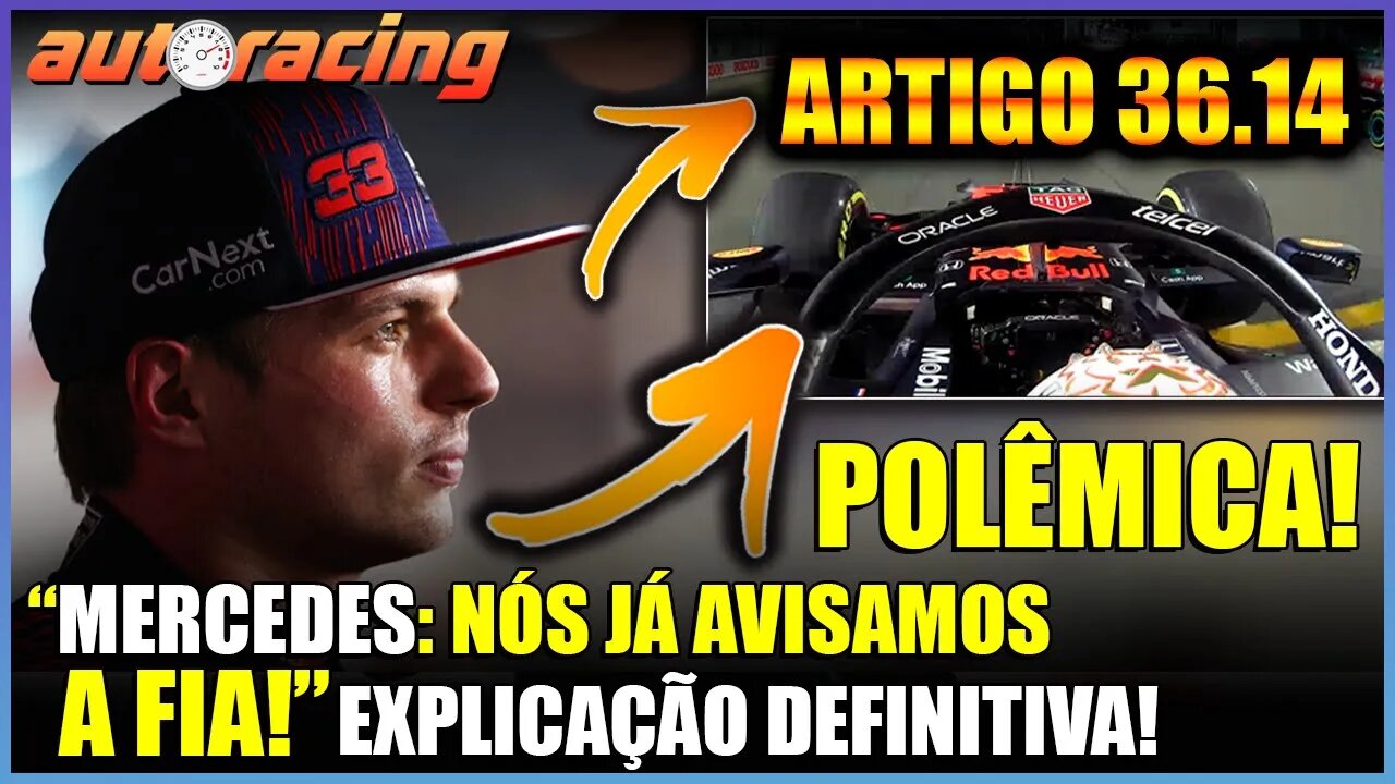 LINHA AMARELA | MERCEDES AVISOU A FIA NO GP DO CATAR SOBRE MAX VERSTAPPEN | TERÁ PUNIÇÃO? GP QATAR