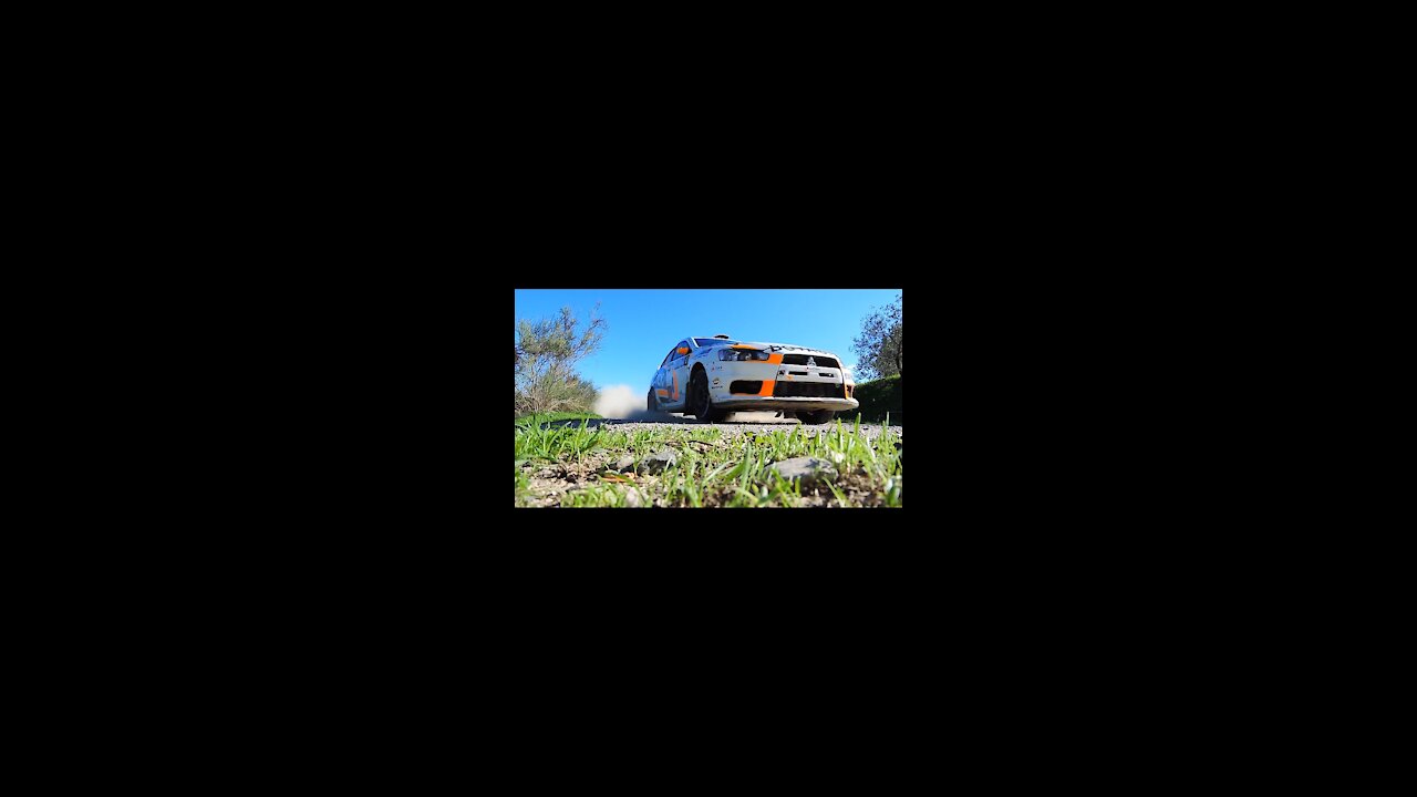 Strong speed of the car