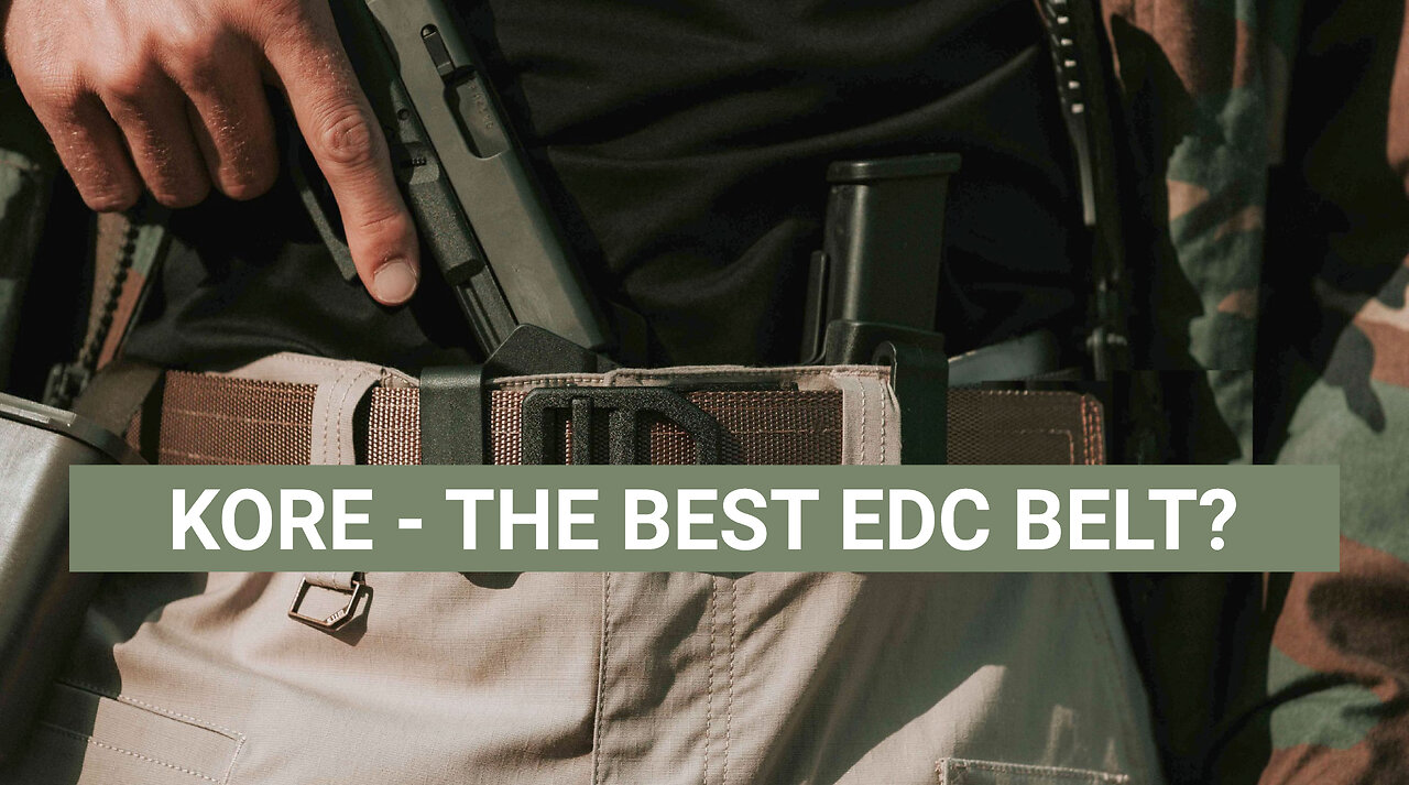 KORE Essentials EDC Belts | Perfect Fit Every Time