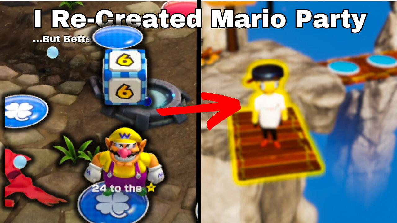 I Re-Made Mario Party, But Better