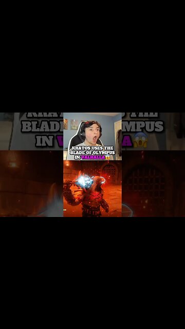 Kratos Uses The Blade Of Olympus In Valhalla😱