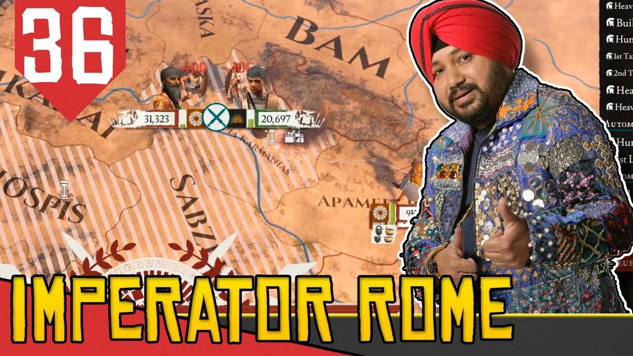 O Verdedeiro PODER DA INDIA! - Imperator Rome Egito #36 [Gameplay PT-BR]