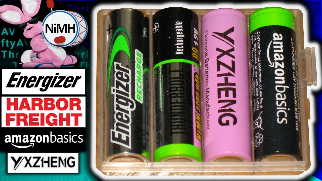 Are your buying bad batteries? Rechargeable Battery Showdown! Four NiMH brands tested.