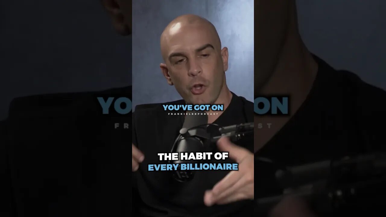 This is THE HABIT of every billionaire ..