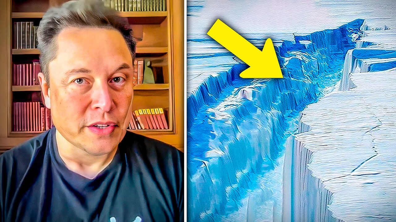 Elon Musk JUST REPORTED A Huge Miles Long Object Moving Across Antarctica!