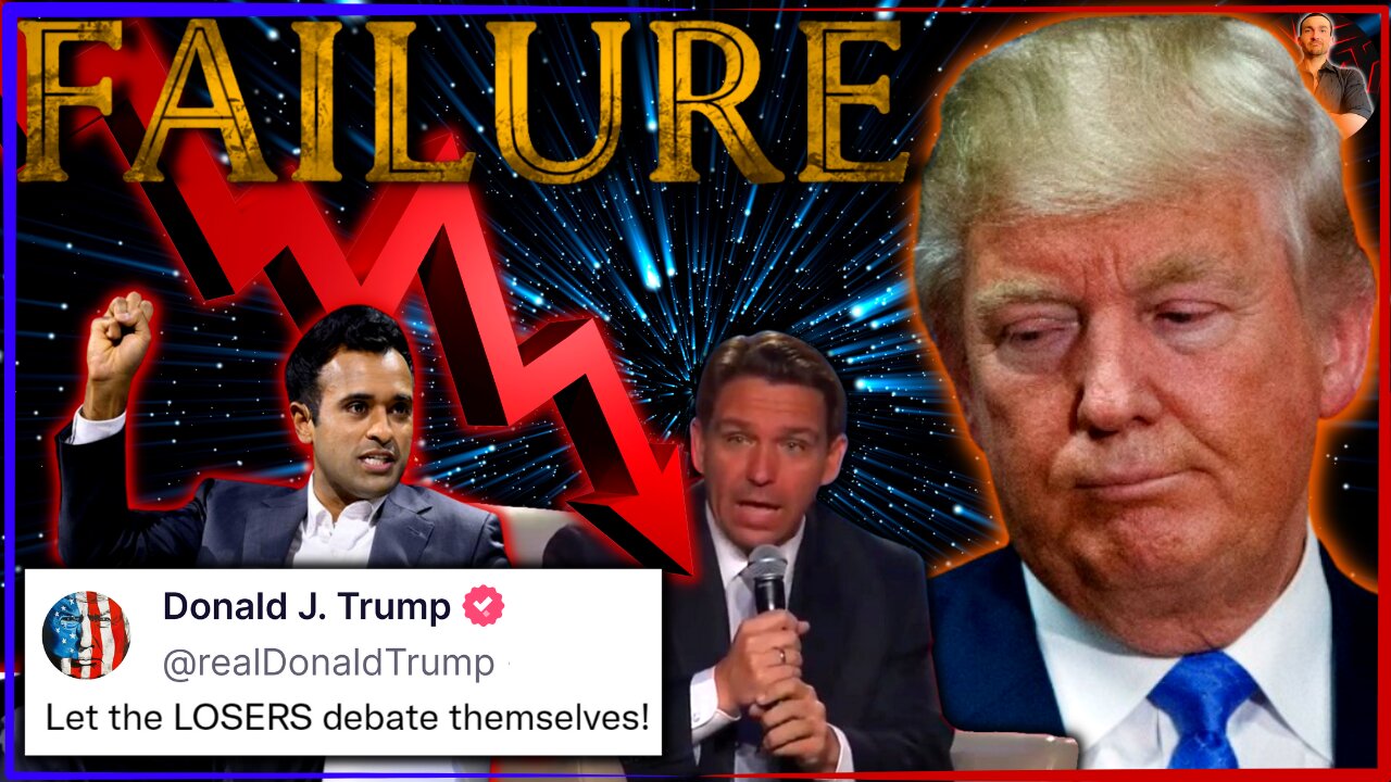 Trump NUKES the Primary Debates! Dips For Tucker Carlson! Ron DeSantis Brands MAGA Listless Vessels!