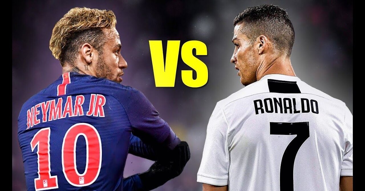 The Day When Ronaldo VS Neymar In Football