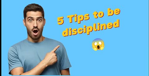 5 tips to be disciplined 👍😱|Virtual Life| AI | |Rumble|