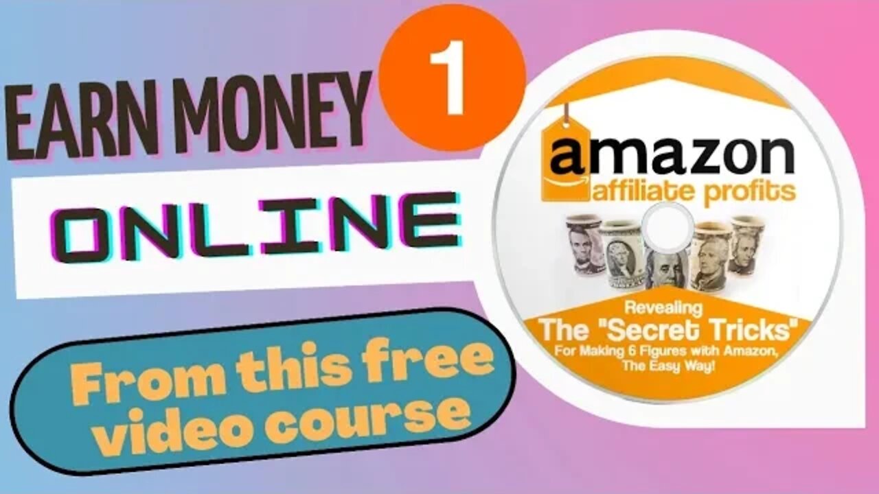 Best Yet FREE Course On AMAZON AFFILIATE PROGRAM #sabircool #makemoneyonline