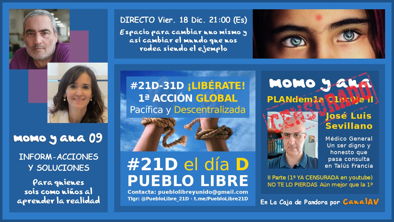 momo y ana 09 · HABLAMOS CON... JOSÉ LUIS SEVILLANO · PLANdem1a C1nc0Je II