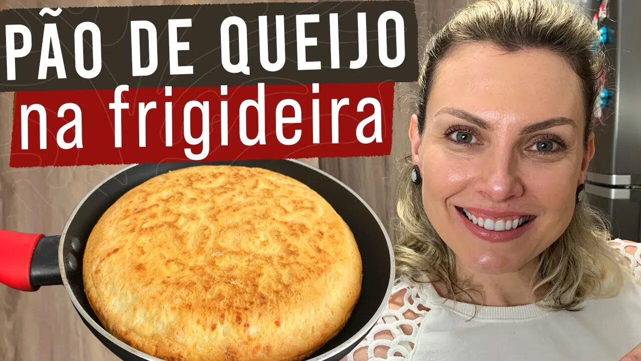 PÃO DE QUEIJO NA FRIGIDEIRA