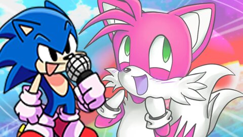 TAILS AGORA é ROSA - MEMES Sonic Mania Rk play